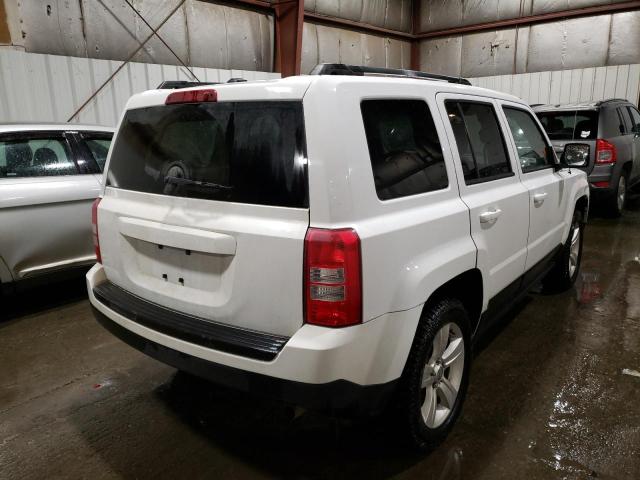 1C4NJRFB1ED825626 - 2014 JEEP PATRIOT LATITUDE WHITE photo 3