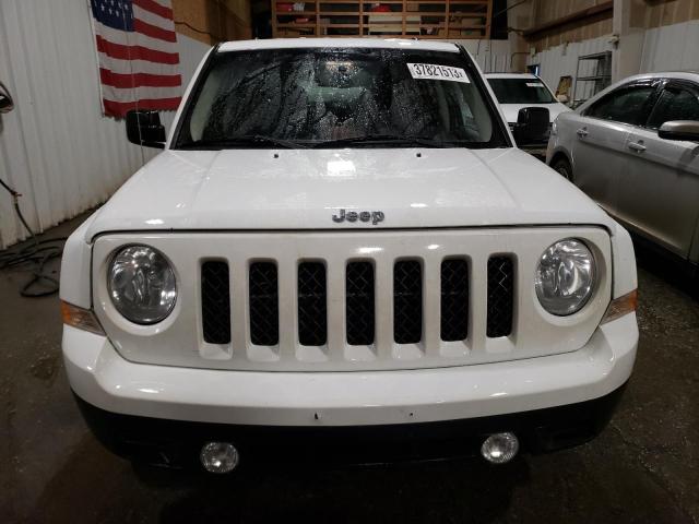 1C4NJRFB1ED825626 - 2014 JEEP PATRIOT LATITUDE WHITE photo 5