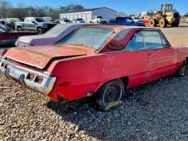 LH23G2R110821 - 1972 DODGE SWINGER RED photo 4