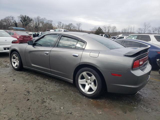 2C3CDXHG0CH301772 - 2012 DODGE CHARGER SXT GRAY photo 2