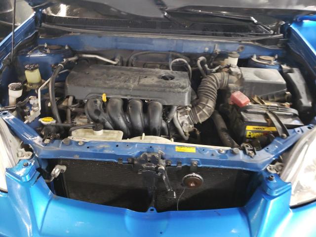 2T1KR32EX8C712364 - 2008 TOYOTA COROLLA MA XR BLUE photo 11