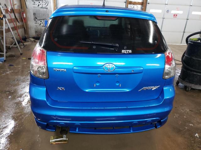2T1KR32EX8C712364 - 2008 TOYOTA COROLLA MA XR BLUE photo 6