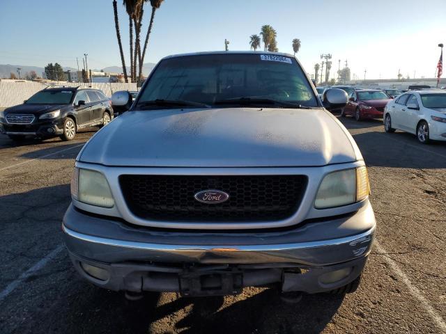 1FTRX18LX2NA85927 - 2002 FORD F150 SILVER photo 5