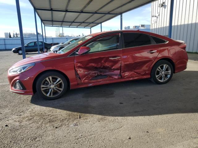 5NPE34AF6KH769633 - 2019 HYUNDAI SONATA LIMITED RED photo 1