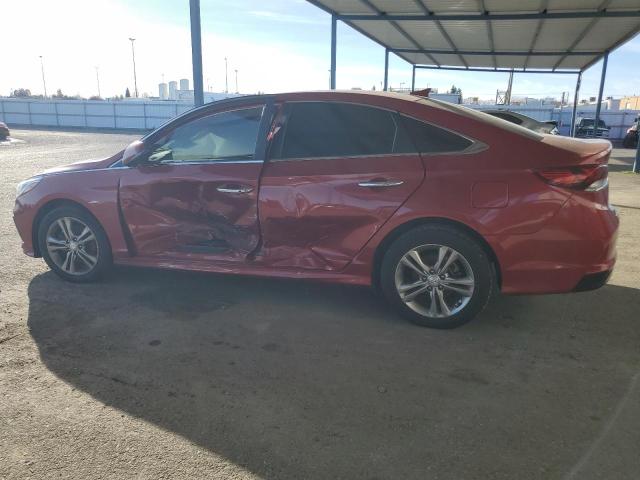 5NPE34AF6KH769633 - 2019 HYUNDAI SONATA LIMITED RED photo 2