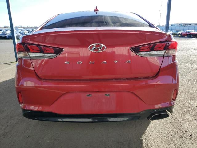 5NPE34AF6KH769633 - 2019 HYUNDAI SONATA LIMITED RED photo 6