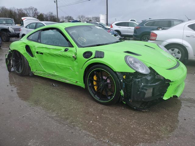 WP0AF2A91KS165428 - 2019 PORSCHE 911 GT3 RS GREEN photo 4