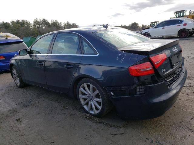 WAUFFAFL3DA065745 - 2013 AUDI A4 PREMIUM PLUS BLUE photo 2