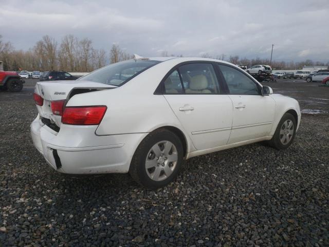 5NPET46C79H489390 - 2009 HYUNDAI SONATA GLS WHITE photo 3