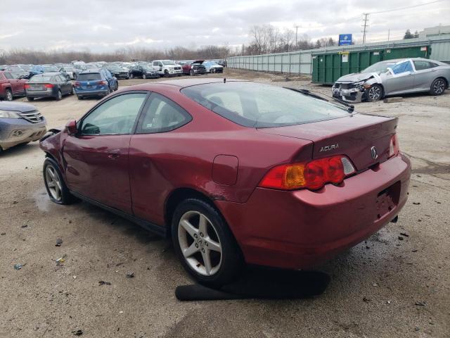 JH4DC54843C014233 - 2003 ACURA RSX BURGUNDY photo 2