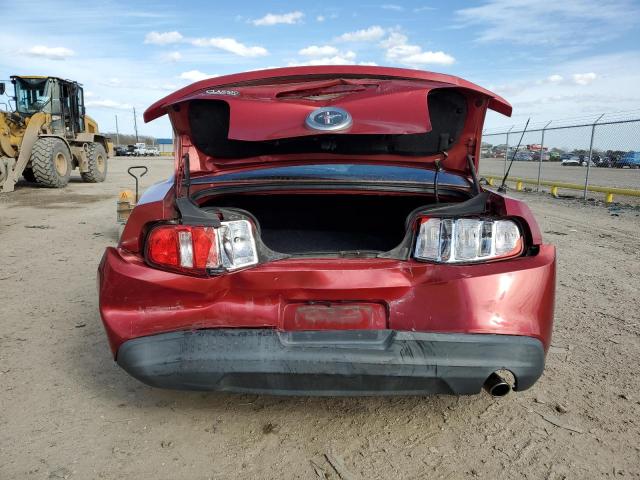 1ZVBP8AN1A5104477 - 2010 FORD MUSTANG RED photo 6