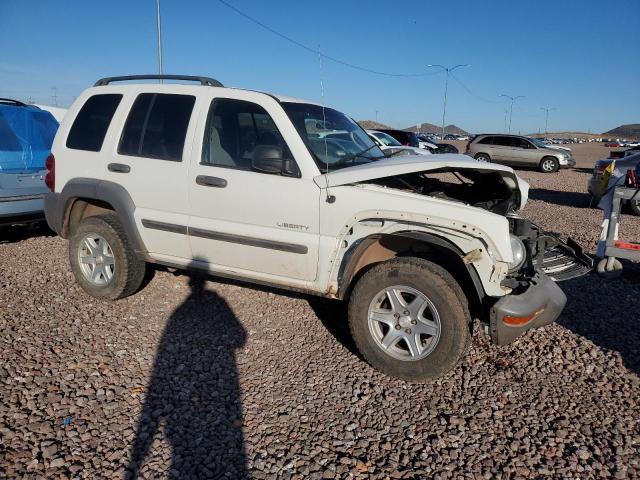 1J4GK48K24W225779 - 2004 JEEP LIBERTY SPORT WHITE photo 4