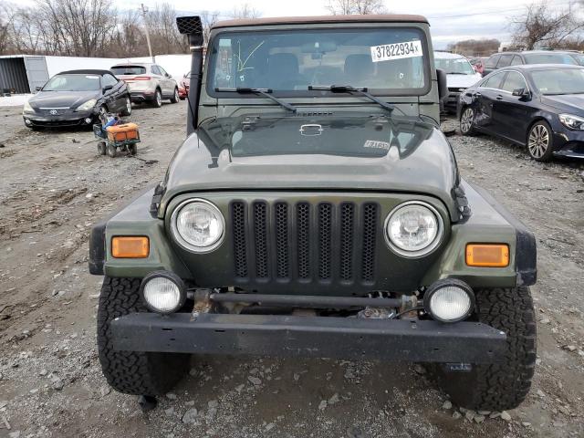 1J4FA39S36P756414 - 2006 JEEP WRANGLER X GREEN photo 5