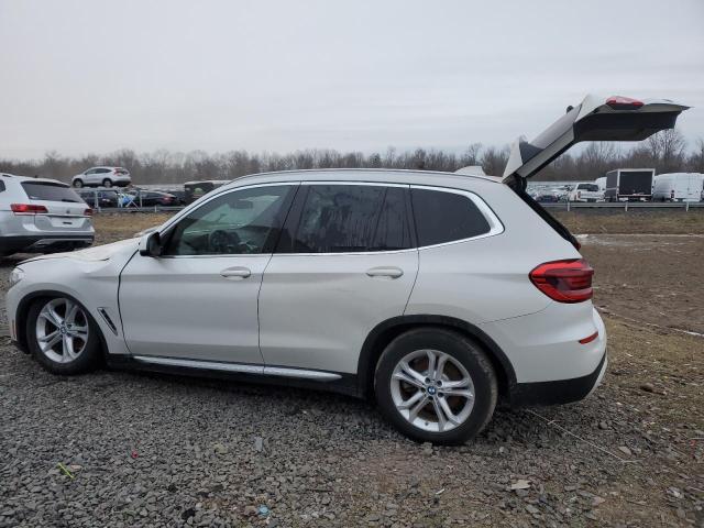 5UXTY5C09L9B28429 - 2020 BMW X3 XDRIVE30I WHITE photo 2