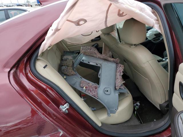 1G11C5SL7FF346769 - 2015 CHEVROLET MALIBU 1LT წითელი ფოტო 10