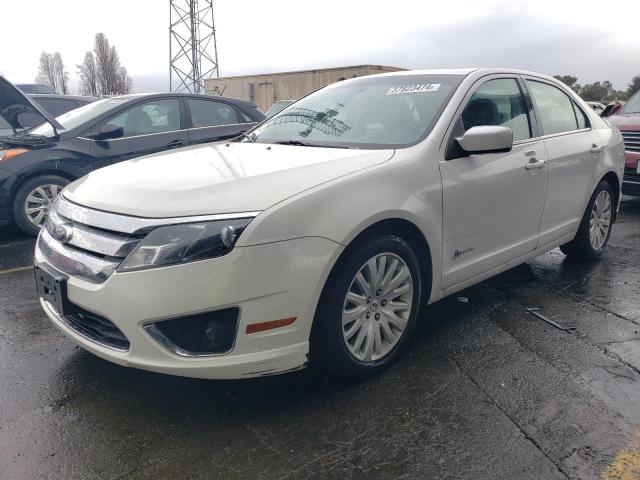 3FADP0L36AR323169 - 2010 FORD FUSION HYBRID WHITE photo 1