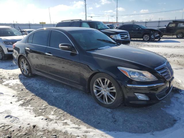 KMHGC4DD6CU206992 - 2012 HYUNDAI GENESIS 3.8L BLACK photo 4