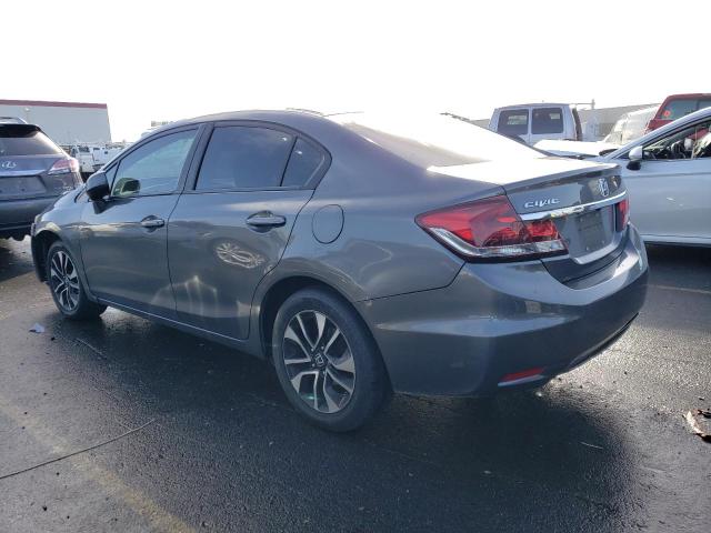 19XFB2F82DE241973 - 2013 HONDA CIVIC EX GRAY photo 2