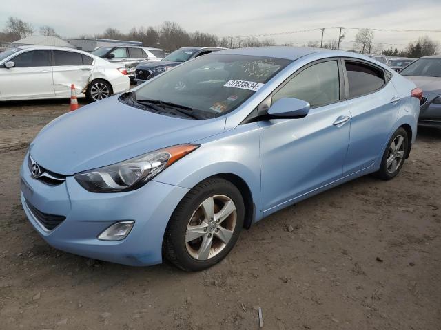 KMHDH4AE4DU531854 - 2013 HYUNDAI ELANTRA GLS BLUE photo 1