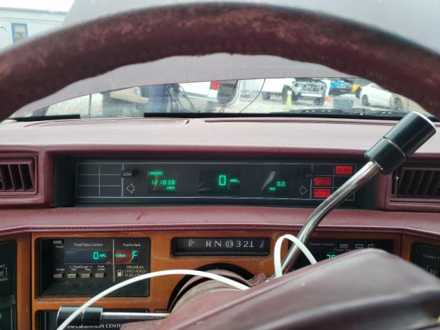 1G6CB5337L4208080 - 1990 CADILLAC FLEETWOOD BURGUNDY photo 9