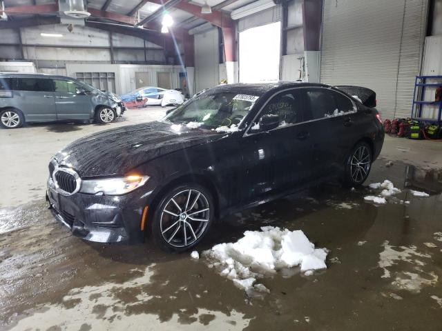 WBA5R7C50KFH09491 - 2019 BMW 330XI أسود صورة 1