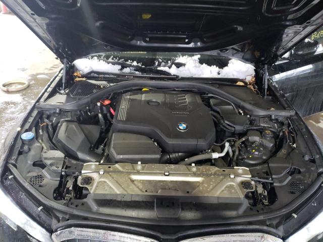 WBA5R7C50KFH09491 - 2019 BMW 330XI أسود صورة 11