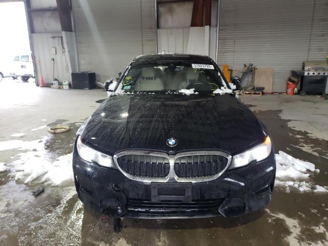 WBA5R7C50KFH09491 - 2019 BMW 330XI أسود صورة 5