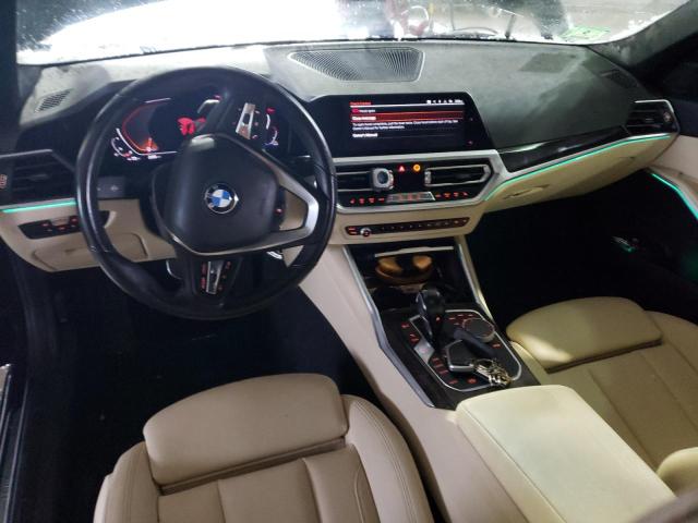 WBA5R7C50KFH09491 - 2019 BMW 330XI أسود صورة 8
