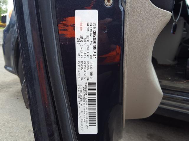 2C4RDGBG3DR757002 - 2013 DODGE GRAND CARAVAN SE  photo 10