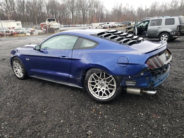 1FA6P8CF3G5309775 - 2016 FORD MUSTANG GT BLUE photo 2