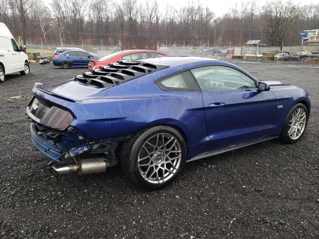 1FA6P8CF3G5309775 - 2016 FORD MUSTANG GT BLUE photo 3