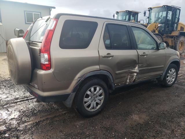 JHLRD78966C034901 - 2006 HONDA CR-V SE TAN photo 3