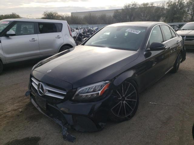 W1KWF8DB5MR617694 - 2021 MERCEDES-BENZ C 300 BLACK photo 1