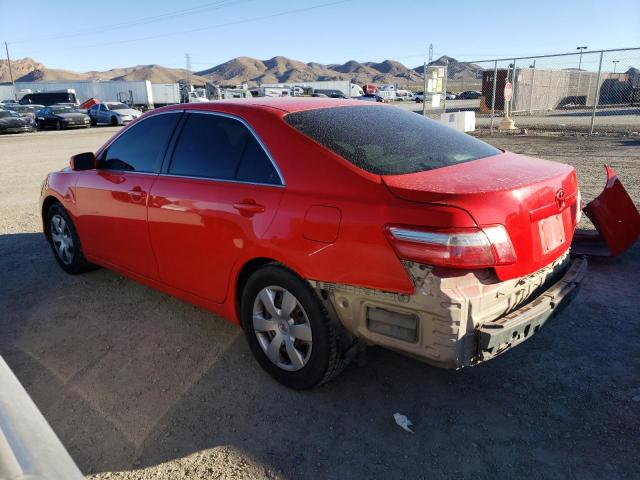 4T4BE46K59R110771 - 2009 TOYOTA CAMRY BASE RED photo 2