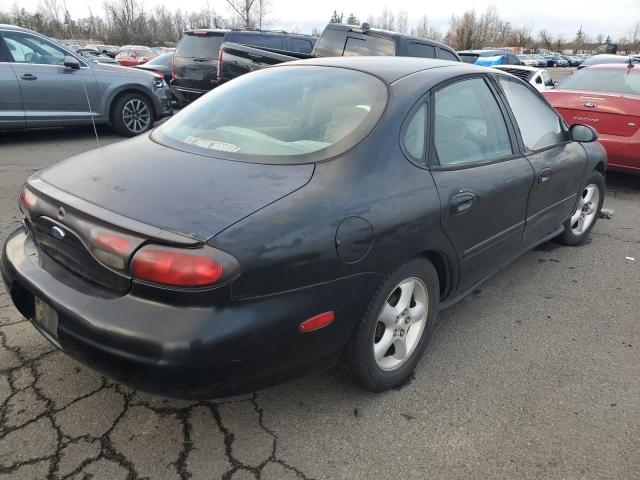 1FAFP53U4XG279879 - 1999 FORD TAURUS SE BLACK photo 3