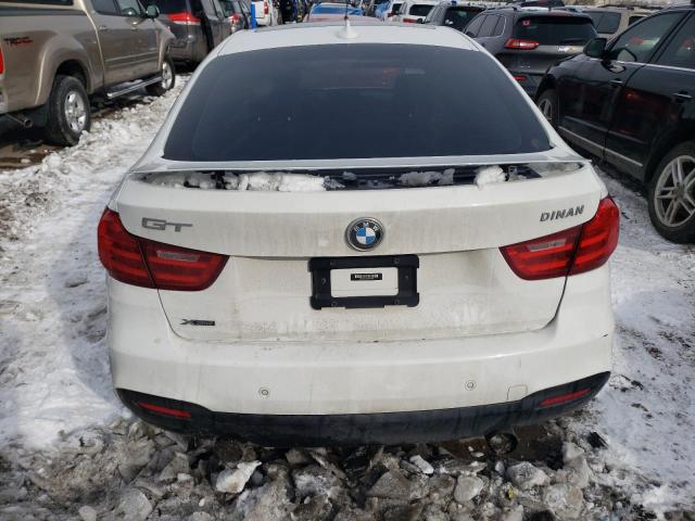 WBA3X9C59ED153252 - 2014 BMW 335 XIGT WHITE photo 6