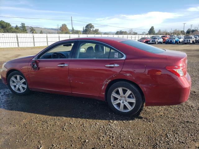 JTHBJ46G892305652 - 2009 LEXUS ES 350 RED photo 2