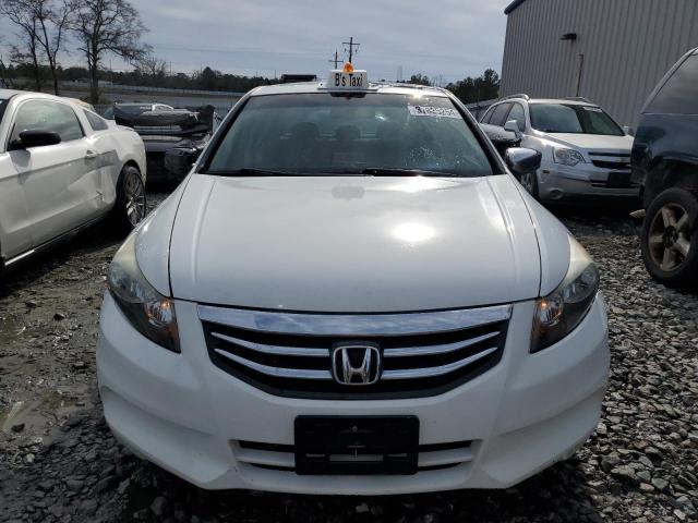 1HGCP2F81CA104207 - 2012 HONDA ACCORD EXL WHITE photo 5