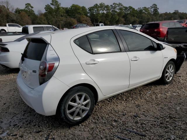 JTDKDTB38D1040915 - 2013 TOYOTA PRIUS C WHITE photo 3