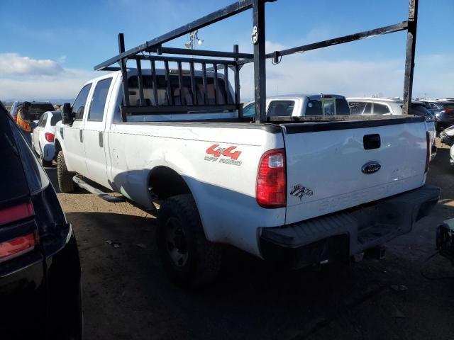 1FTWW31578EB26195 - 2008 FORD F350 SRW SUPER DUTY WHITE photo 2