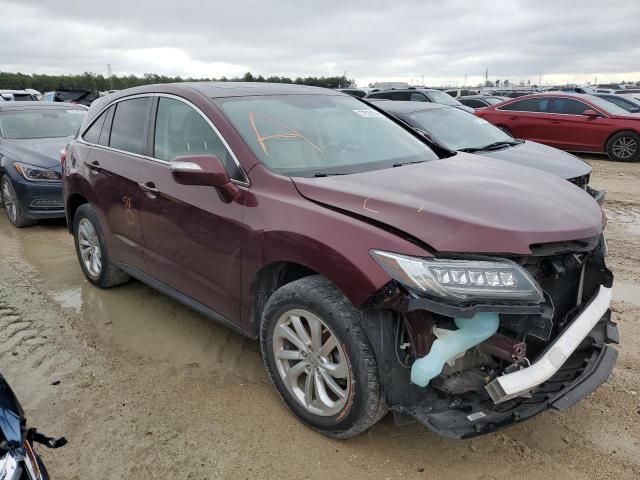 5J8TB3H34GL010645 - 2016 ACURA RDX BURGUNDY photo 4