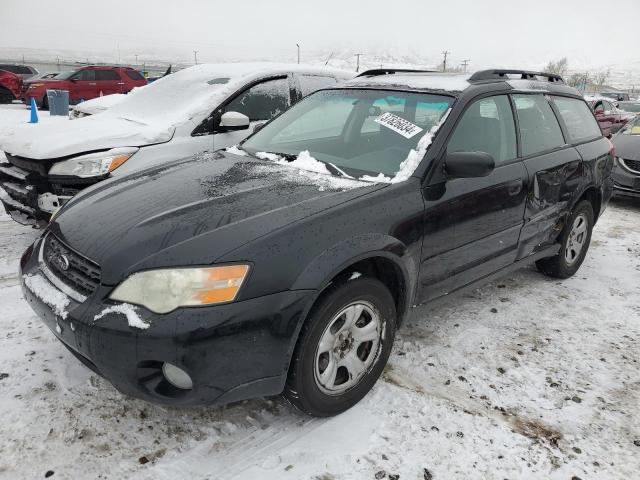 4S4BP61C177340626 - 2007 SUBARU LEGACY OUTBACK 2.5I BLACK photo 1