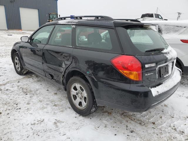 4S4BP61C177340626 - 2007 SUBARU LEGACY OUTBACK 2.5I BLACK photo 2