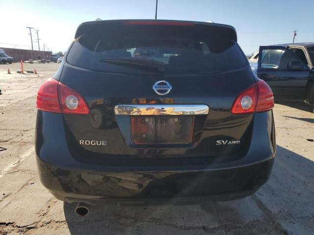 JN8AS5MV7DW653059 - 2013 NISSAN ROGUE S BLACK photo 6