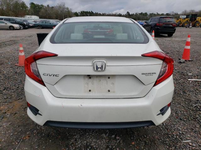 2HGFC2F77GH577827 - 2016 HONDA CIVIC EX WHITE photo 6