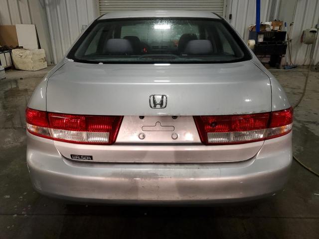 1HGCM56383A052668 - 2003 HONDA ACCORD LX SILVER photo 6