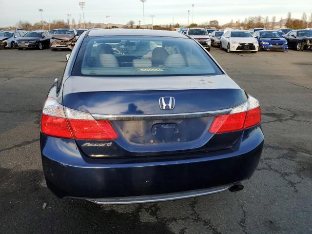 1HGCR2F36EA172861 - 2014 HONDA ACCORD LX BLUE photo 6