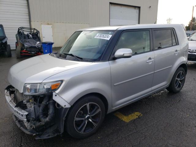 JTLKE50E381038061 - 2008 TOYOTA SCION XB SILVER photo 1