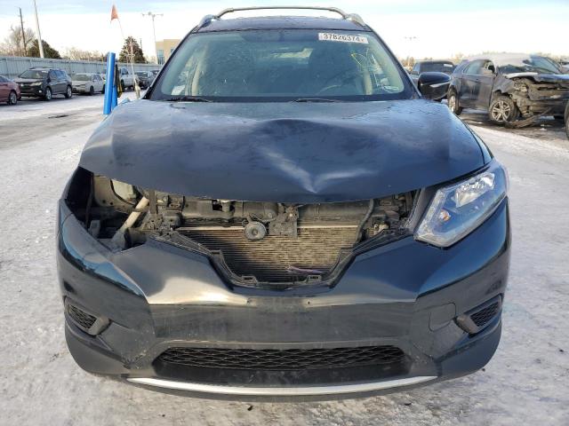 5N1AT2MV1EC799690 - 2014 NISSAN ROGUE S BLACK photo 5