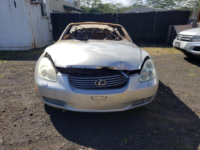 JTHFN48Y830044781 - 2003 LEXUS SC 430 SILVER photo 5